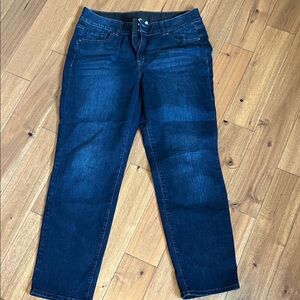 Women's Dark Blue Jeans #100